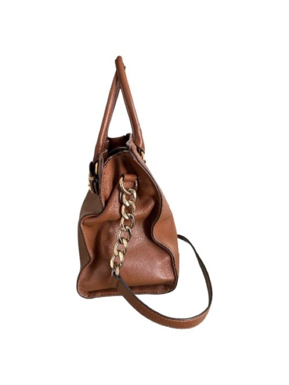 Michael Kors Hamilton Large East West Pebbled Leather Tote Shoulder Bag - Picture 4 of 10
